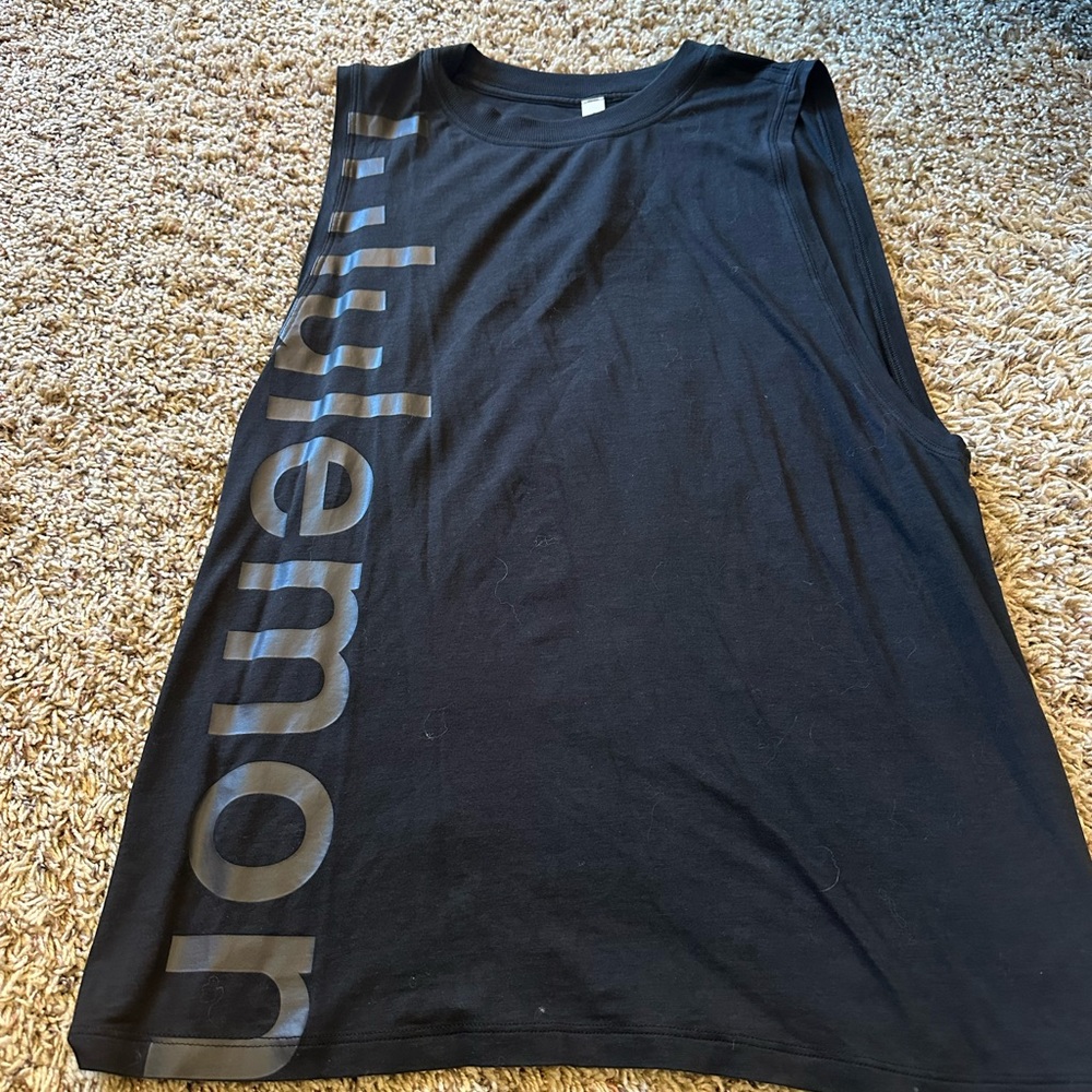 Lululemon Athletica Black Crew Neck Top
